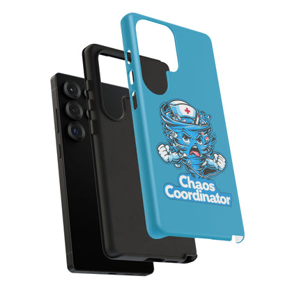 Chaos Coordinator Phone Case, Fun Nurse Gift, Tough Cases for Healthcare Heroes, Unique Cell Phone Cover, Funny Medical Humor