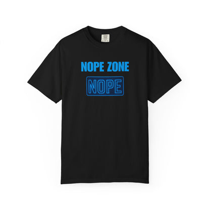 Nope Zone Humor Gen X T-shirt, Unisex Tee, Vintage Graphic Tee, Funny Shirt, Sarcastic Tee, Retro Gift
