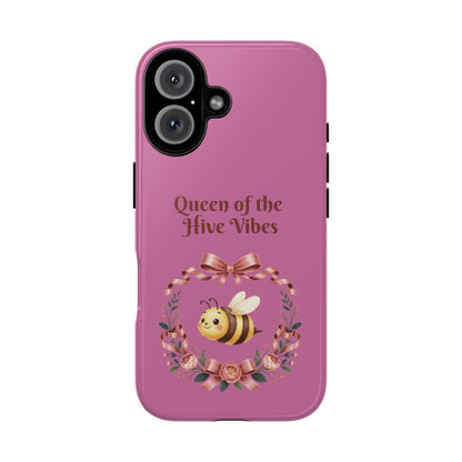 Queen of the Hive Bee Phone Case | Cute Floral Bee iPhone Case
