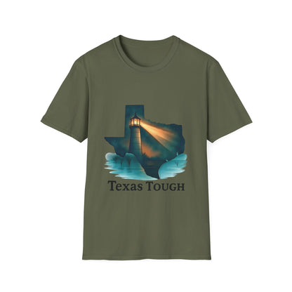 Texas Tough Texas Pride T-Shirt | Lone Star Flag Design