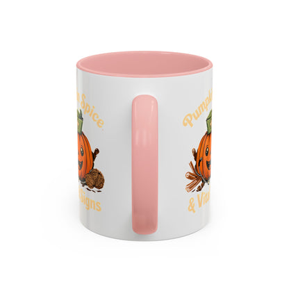 Pumpkin Spice Coffee Mug - Perfect for Fall Decor, Nursing Gifts, Halloween Parties, Cozy Mornings, Harvest Gatherings