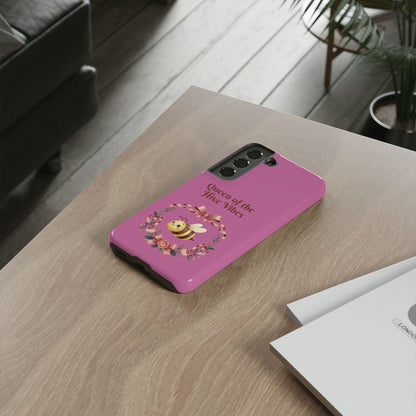 Queen of the Hive Bee Phone Case | Cute Floral Bee iPhone Case