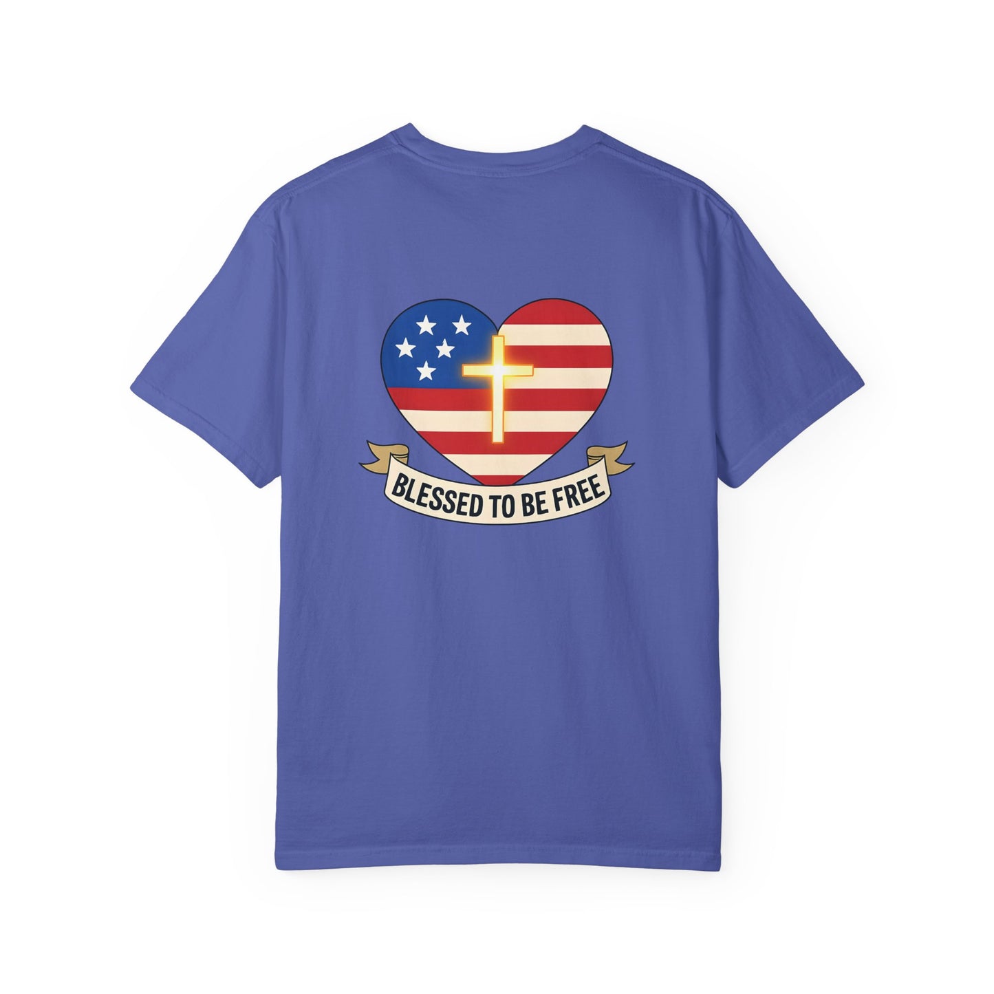 Freedom Blessed to Be Free Unisex T-shirt, Inspirational Tee, Positive Vibes Shirt, Gift for Him or Her, Casual Top, Comfortable Clothing