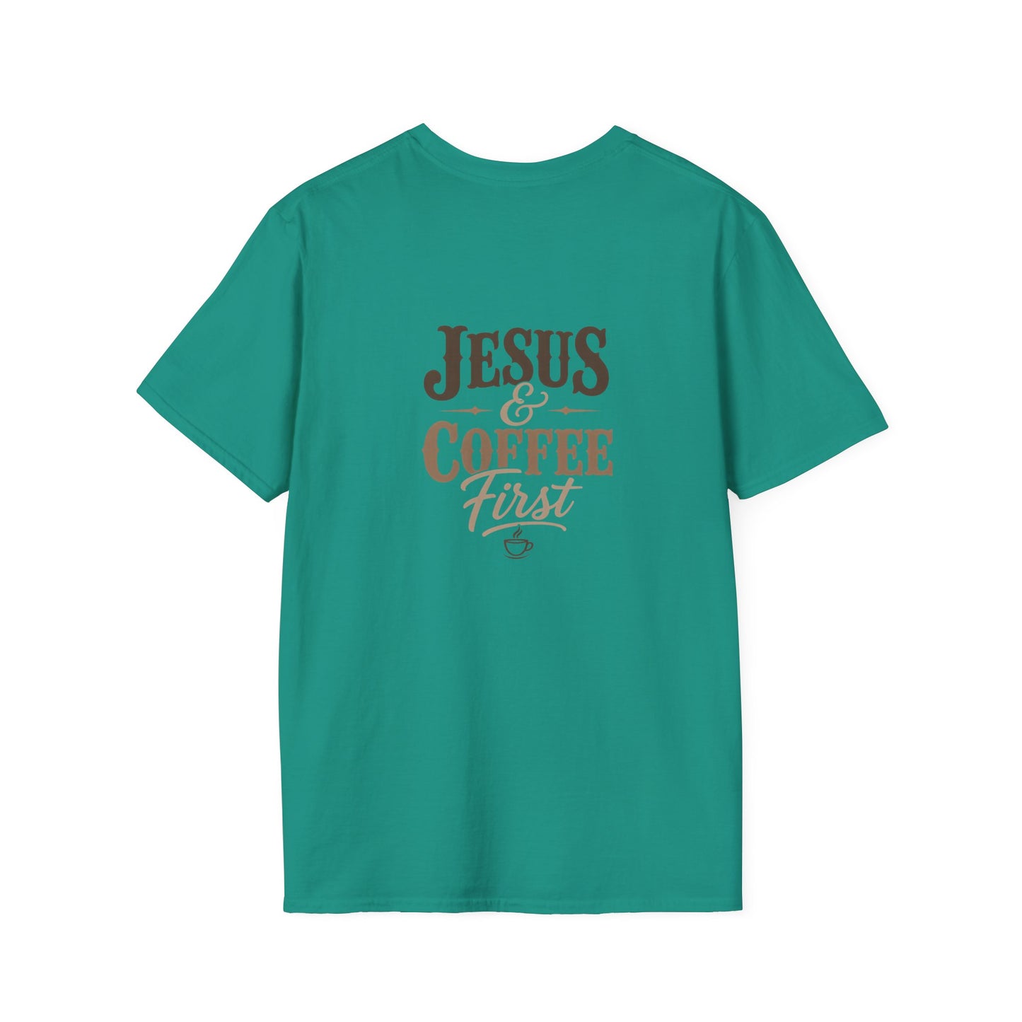 Jesus & Coffee First T-Shirt | Christian Coffee Tee