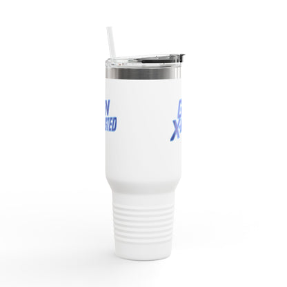 Gen X-Hausted Insulated Travel Mug - Perfect for Coffee on the Go, Travel, Camping, and Daily Hydration