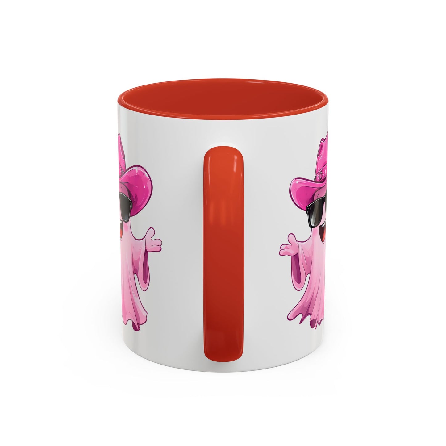 Playful Ghost Coffee Mug - Fun Halloween Drinkware, Cute Gift for Ghost Lovers, Perfect for Fall, Coffee Lovers, Halloween Decor