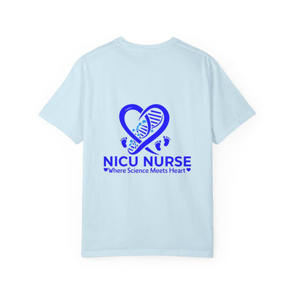 NICU Nurse Love T-Shirt, Personalized Unisex Tee, Heartbeat Tee, Gift for Nurses, Custom Nurse Shirt