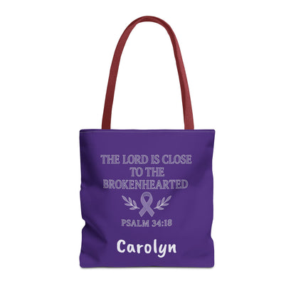 Inspirational Tote Bag, Meaningful Gift for Healing, Supportive Message, Versatile Use, Great for Christian Gifts