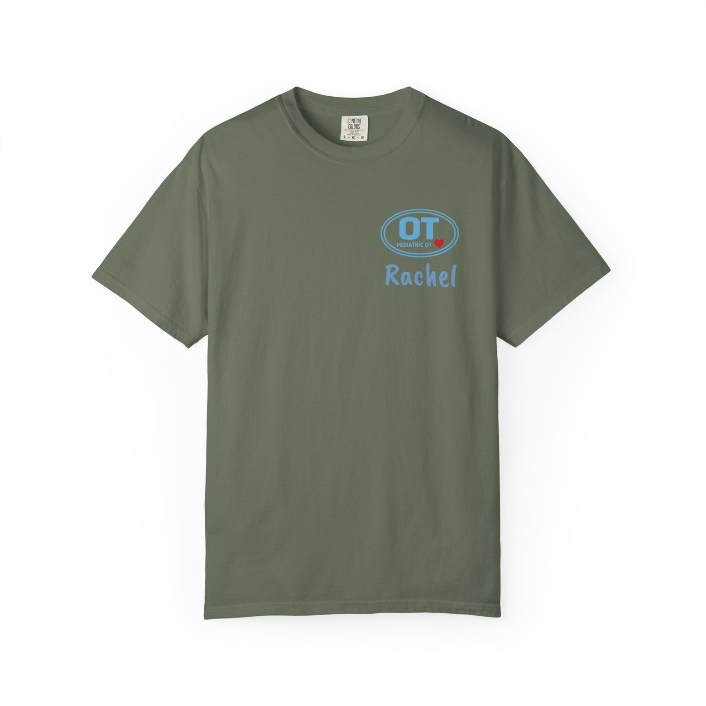 Pediatric OT Oval Logo Personalized T-Shirt | Occupational Therapy Tee