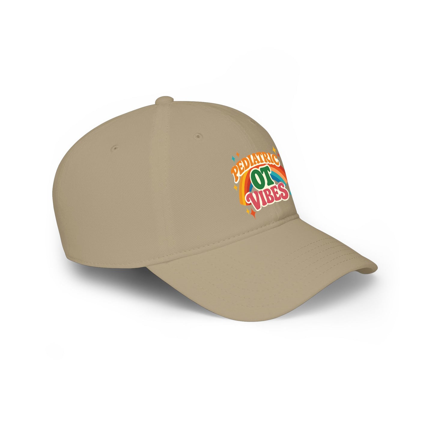 Pediatric OT Vibes Cap | Occupational Therapy Rainbow Logo