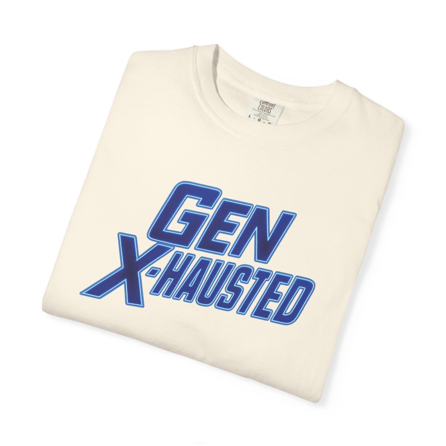 Gen X=Hausted Unisex T-Shirt, Vintage Style Tee, Funny Gift for Gen X, Casual Wear, Humor Shirt
