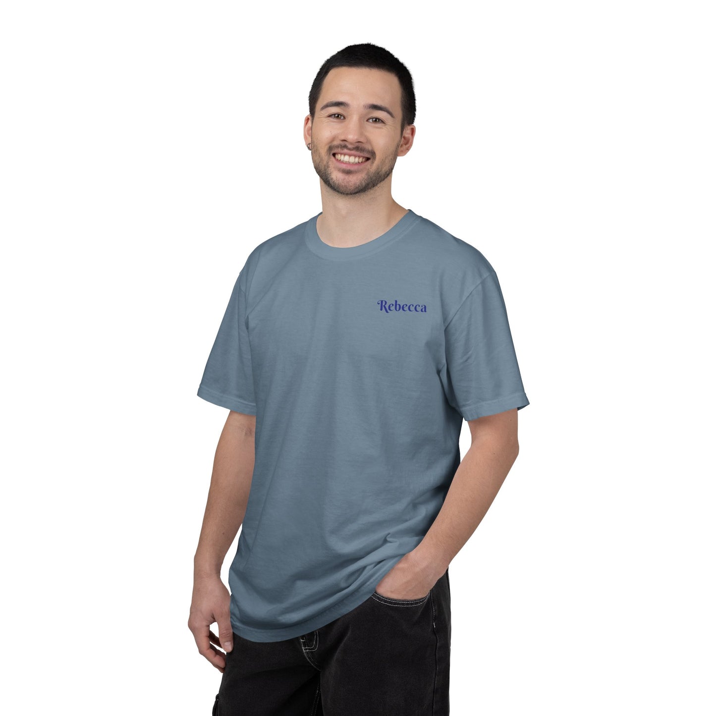 Compassion Crew heart logo Healthcare Worker T-Shirt | Personalized Name Tee