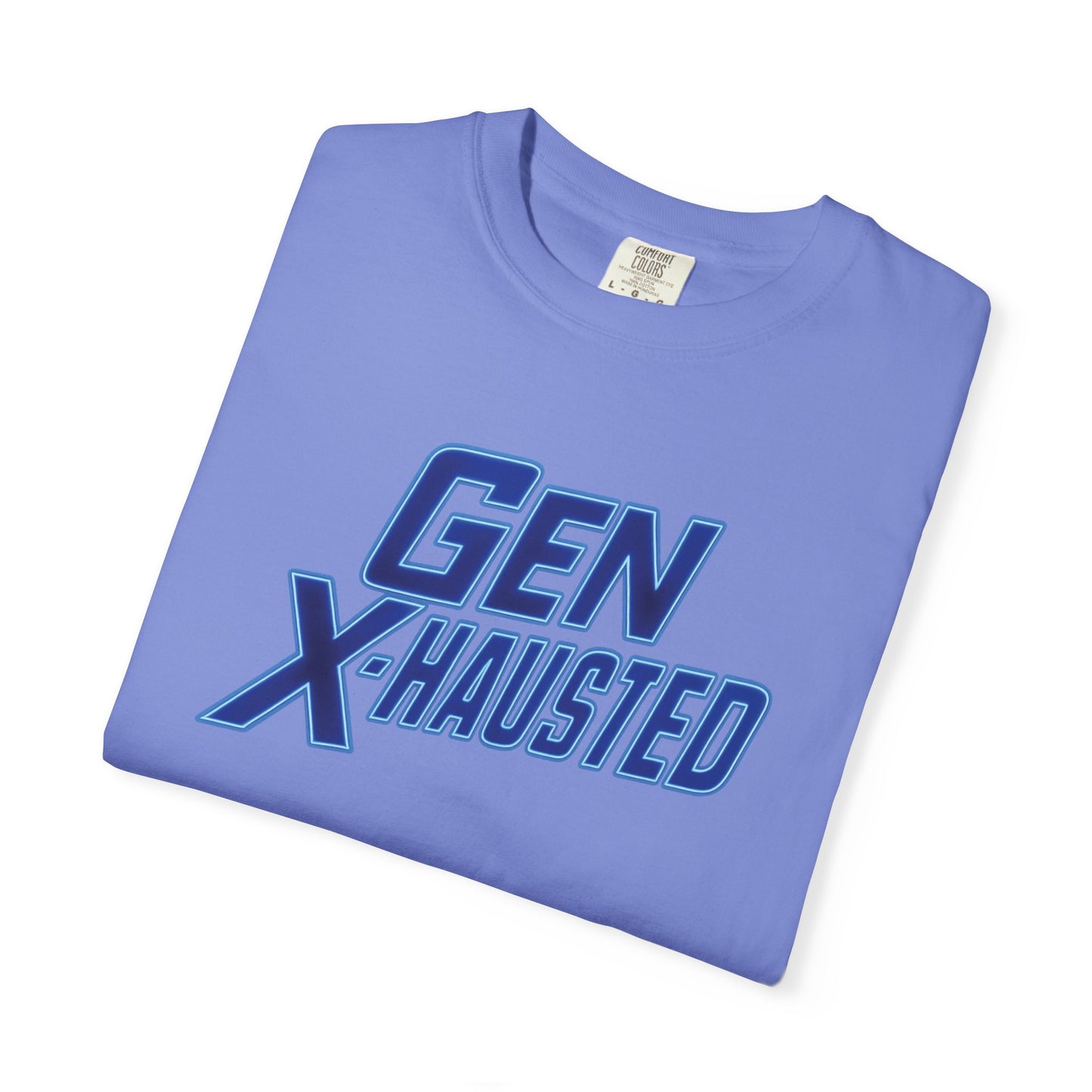 Gen X=Hausted Unisex T-Shirt, Vintage Style Tee, Funny Gift for Gen X, Casual Wear, Humor Shirt