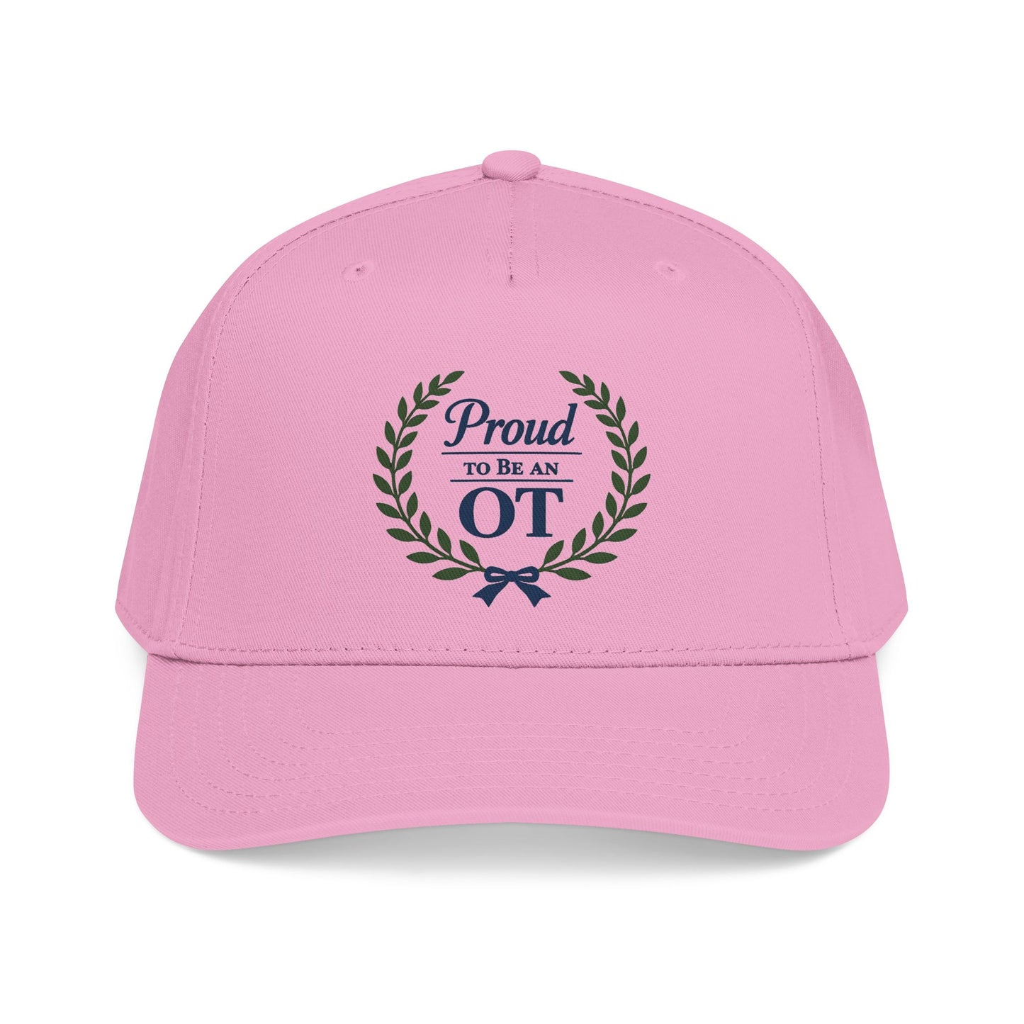 Proud to Be an OT Baseball Cap | Occupational Therapist Hat, Laurel Wreath
