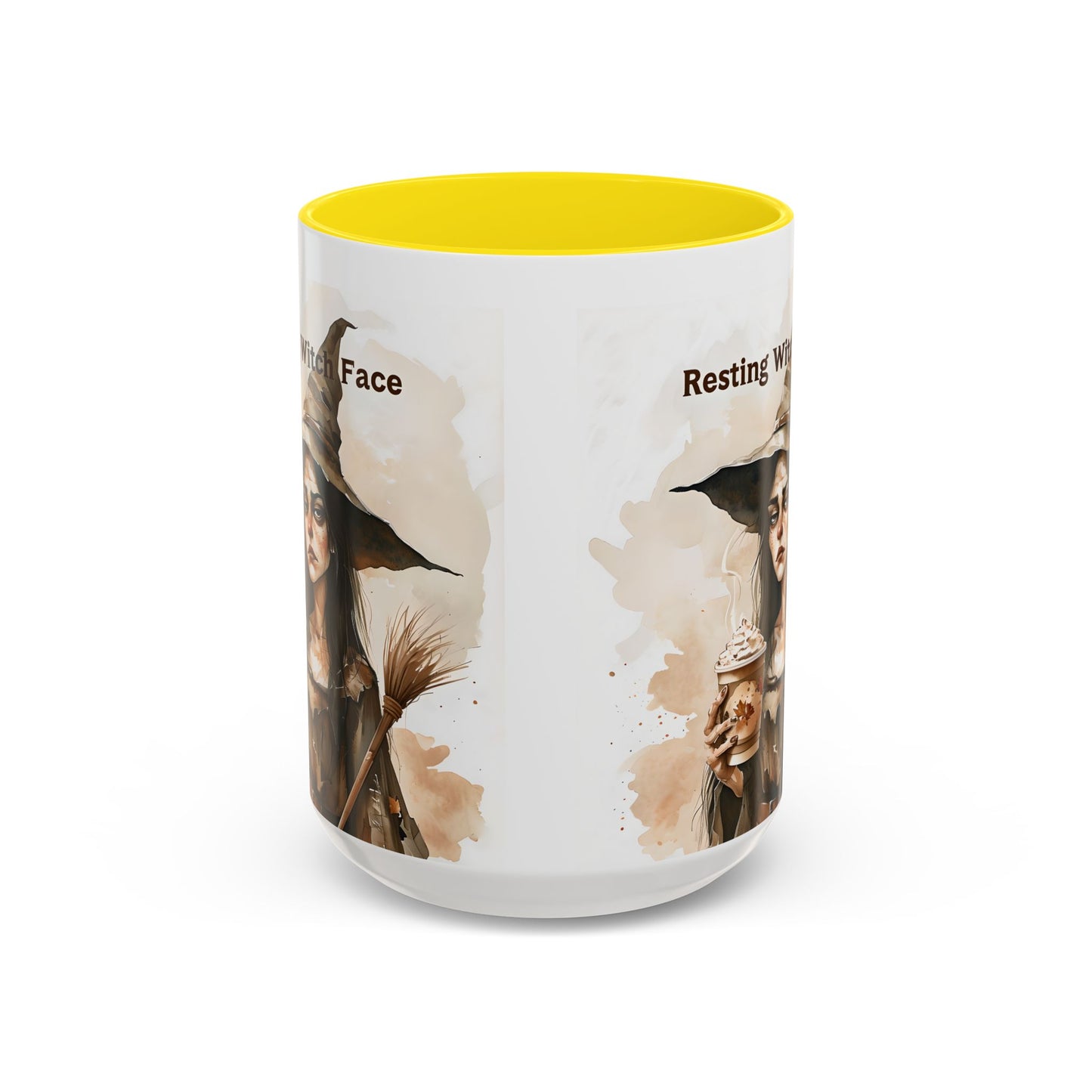 Resting Witch Face Coffee Mug - Halloween Mug, Funny Mug, Witch Mug, Halloween Gift, Coffee Lover Gift