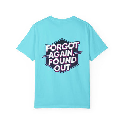 Gen X-Hausted Unisex T-shirt, Forgot Again Found Out Funny Tee, Gen X Humor Gift, Retro 80s 90s Shirt, Vintage Style Clothing