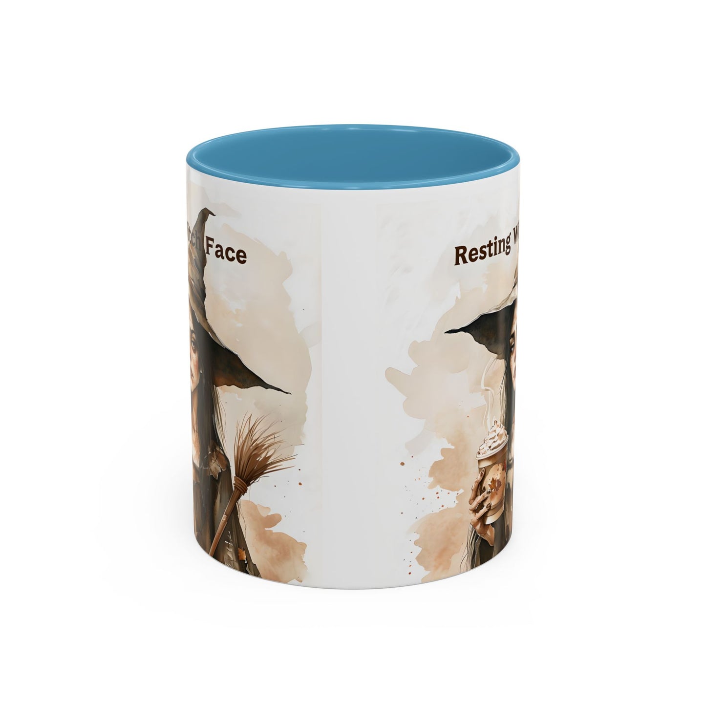 Resting Witch Face Coffee Mug - Halloween Mug, Funny Mug, Witch Mug, Halloween Gift, Coffee Lover Gift
