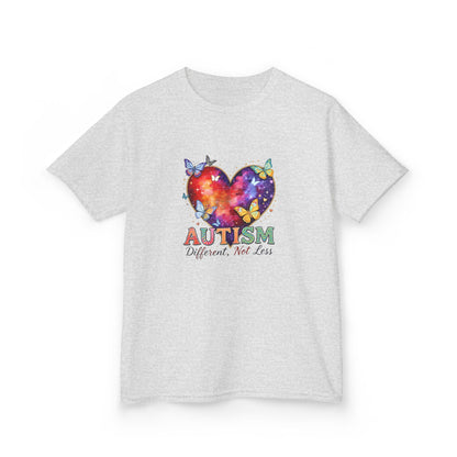 Autism Puzzle Heart Kids Tee | Different Not Less