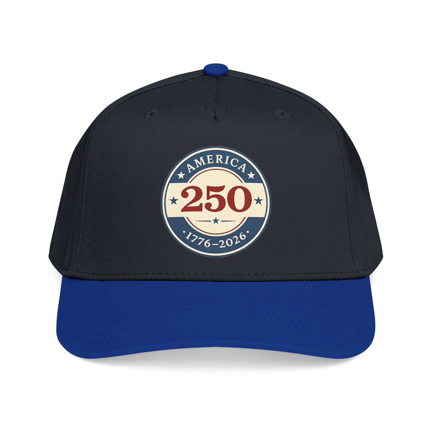America 250 1776-2026 Patch Mid Profile Baseball Cap | 250th Anniversary Celebration