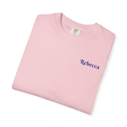 Compassion Crew heart logo Healthcare Worker T-Shirt | Personalized Name Tee