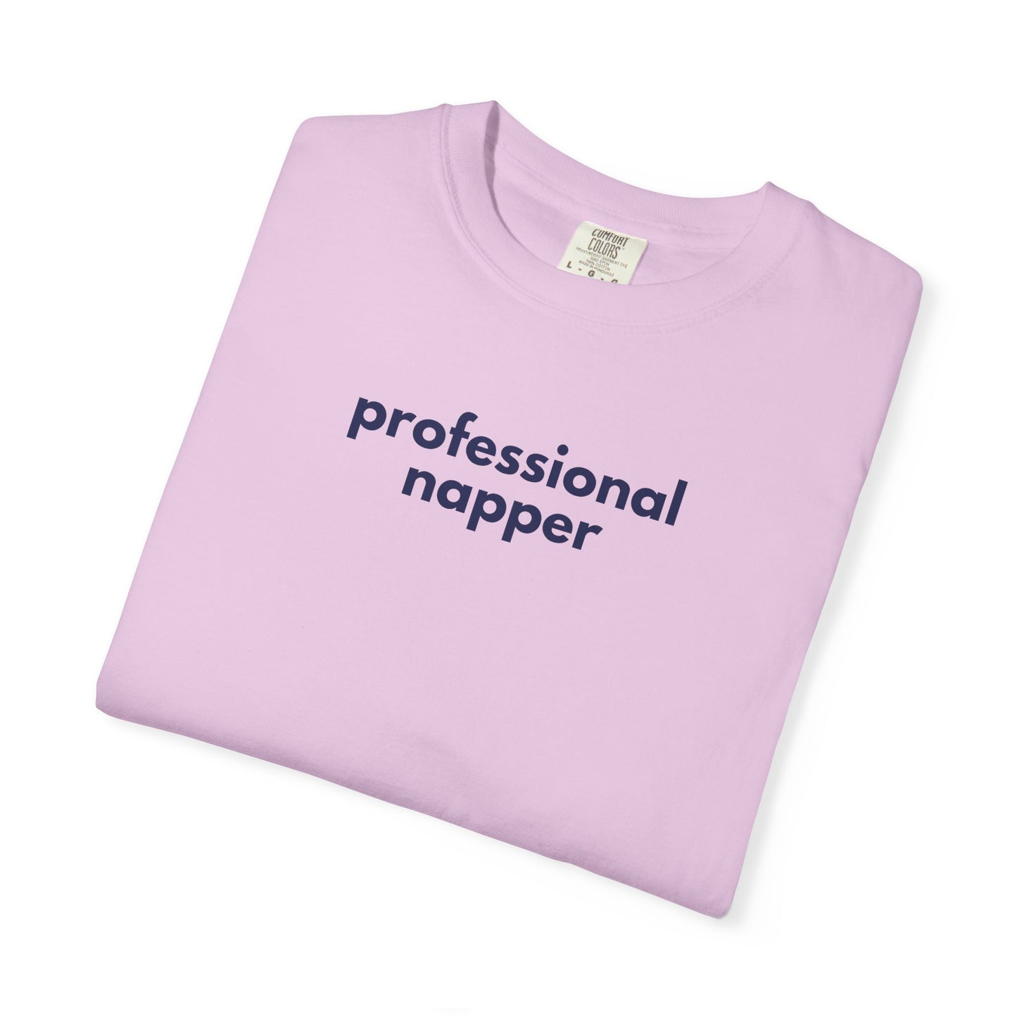Professional Napper Gen X Humor T-shirt, Funny Graphic Tee, Sleep Lover Gift, Sarcastic Shirt, Lounge Wear, Casual Top