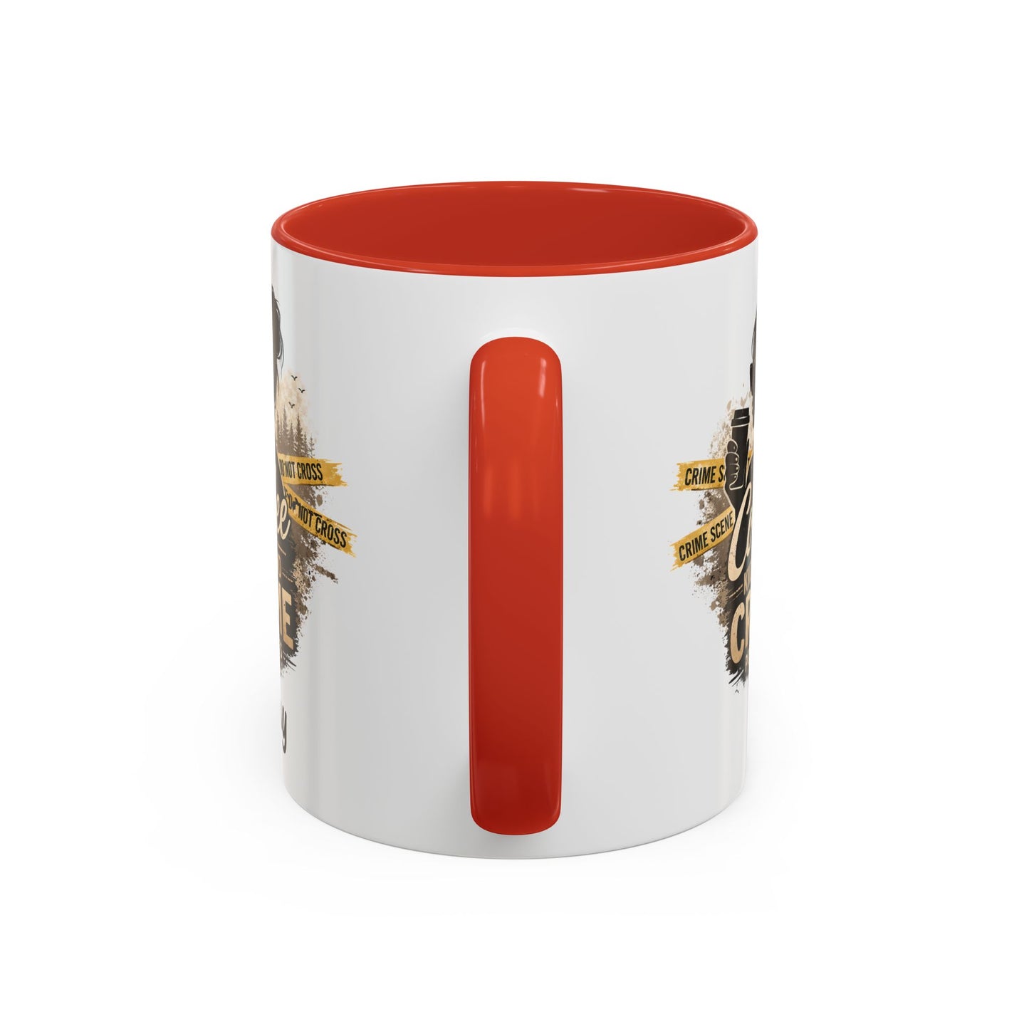 Coffee Kids and Crime Mom Podcast Mug | Accent Coffee Mug