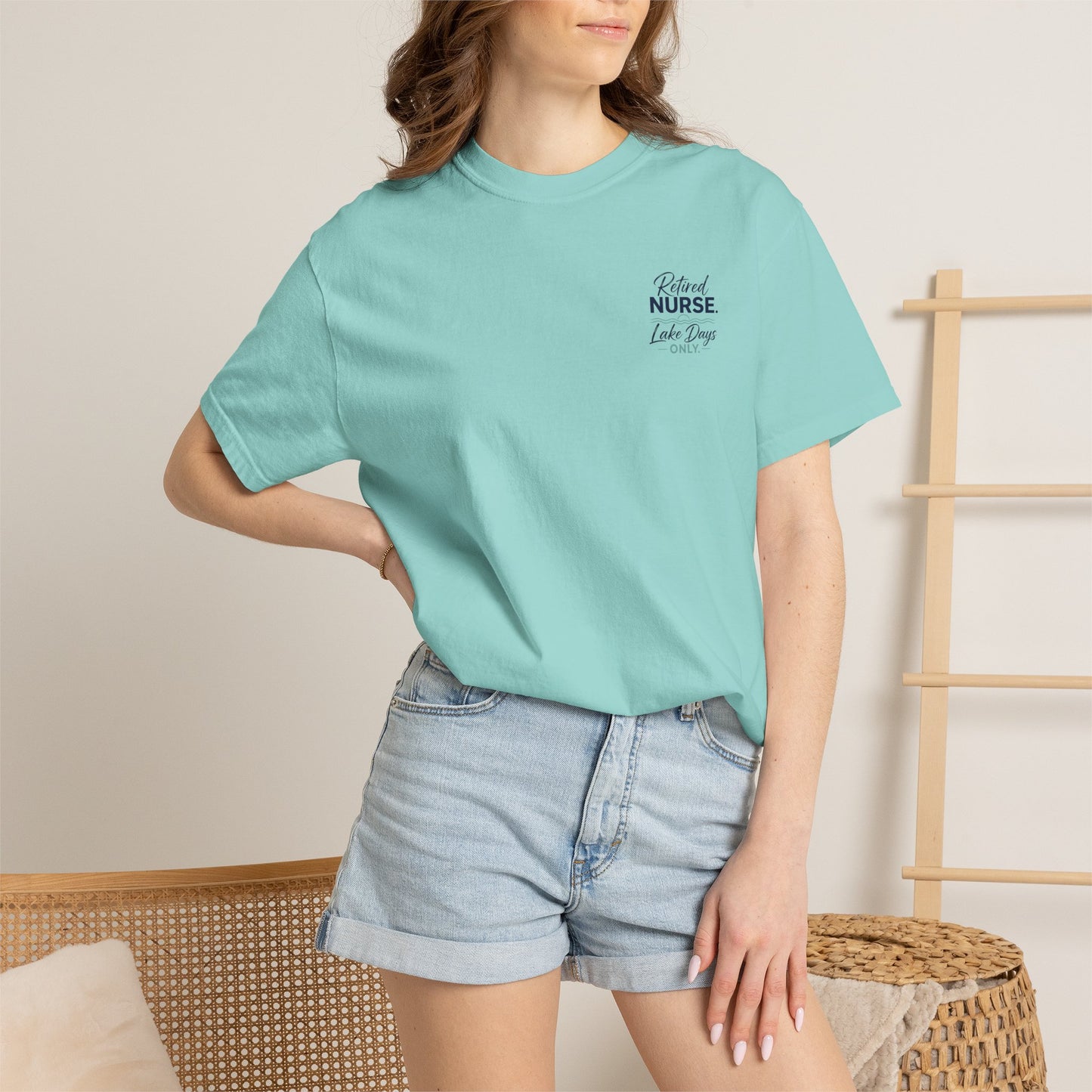 Retired Nurse Lake Days Only T-shirt | Retirement Nursing Tee