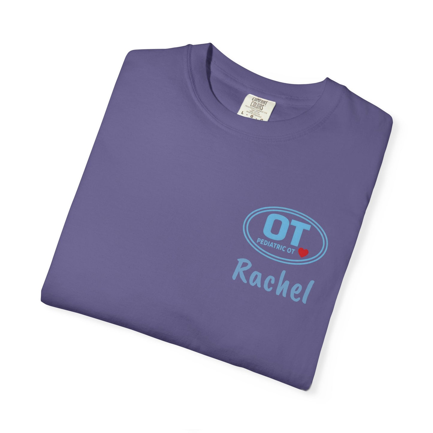 Pediatric OT Oval Logo Personalized T-Shirt | Occupational Therapy Tee
