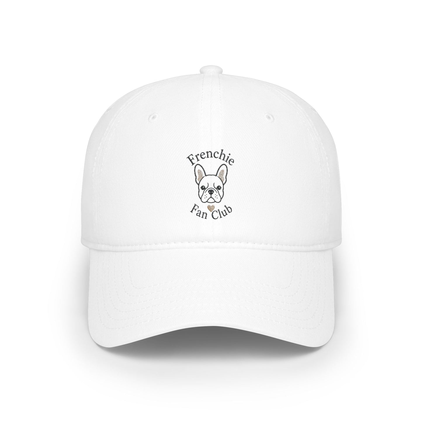 Frenchie Fan Club French Bulldog Baseball Cap | Cute Dog Dad Hat