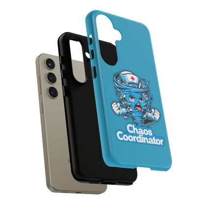 Chaos Coordinator Phone Case, Fun Nurse Gift, Tough Cases for Healthcare Heroes, Unique Cell Phone Cover, Funny Medical Humor