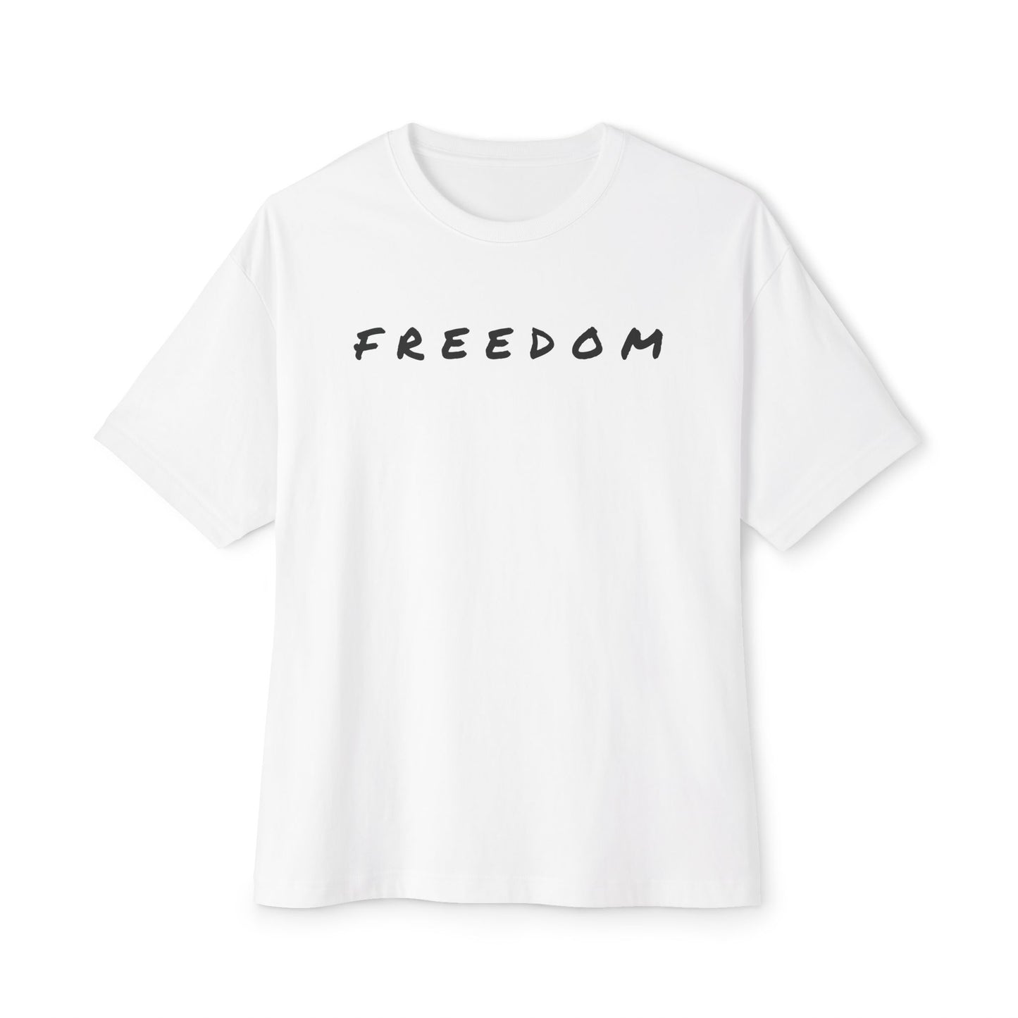 Freedom & Faith Unisex Oversized Tee, Summer Vibes Tee, Casual Gift, Patriotic Apparel, Faith-Based Outfit