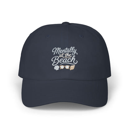 Mentally at the Beach Dad Cap | Embroidered Hat