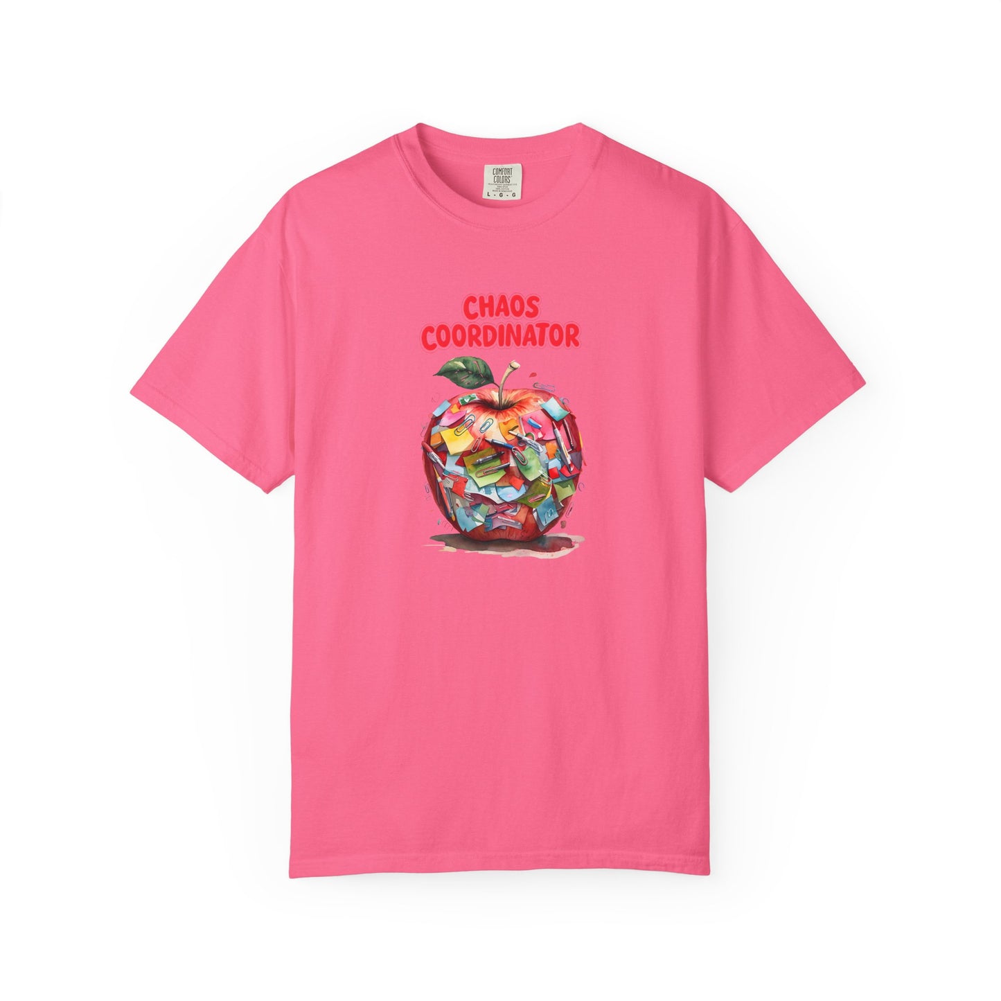 Chaos Coordinator T-Shirt | Fun Teacher Tee, Back to School, Motivational Apparel, Unisex Graphic Shirt, Funny Work Wear, Personalization