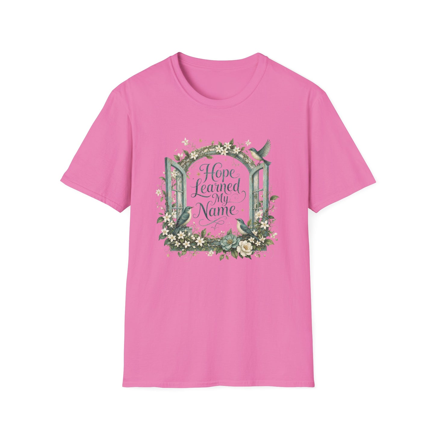 Hope Learned My Name T-Shirt | Abuse Survivor Inspiration