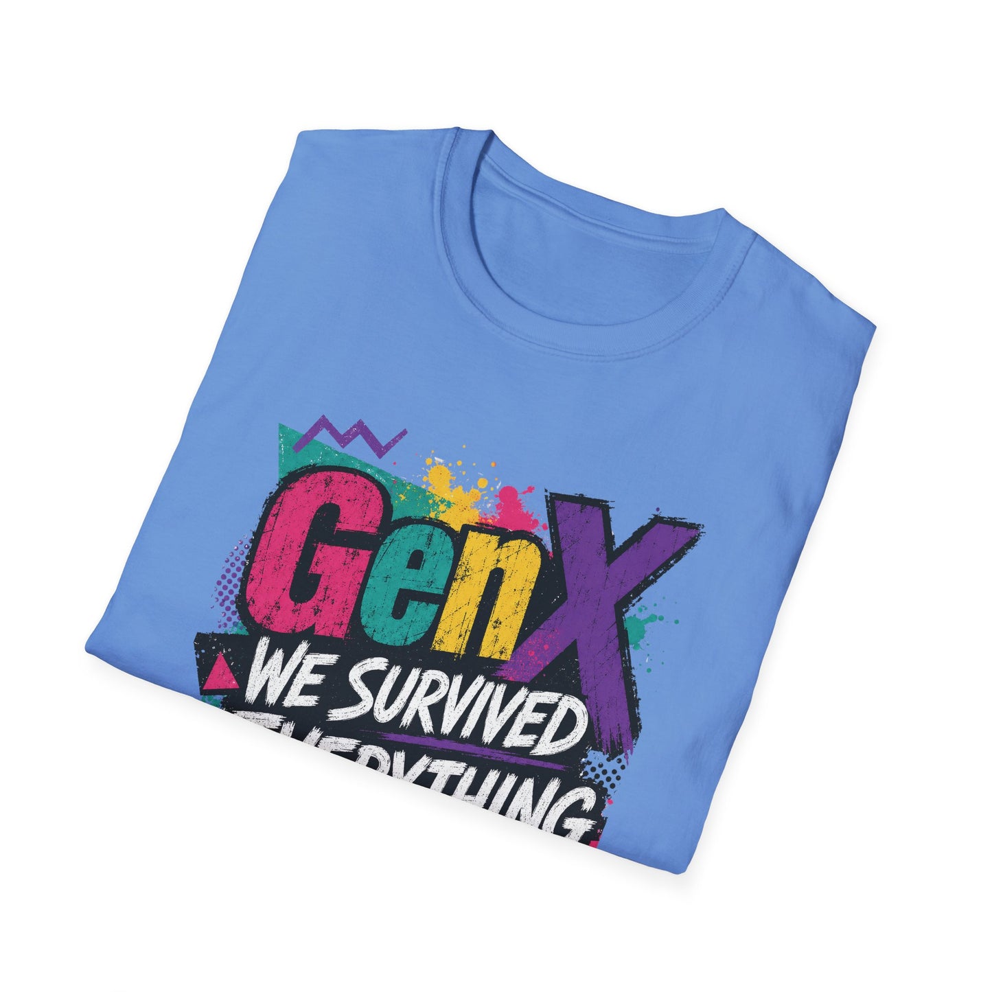 Gen X We Survived Everything T-Shirt | 90s Retro Graphic Tee