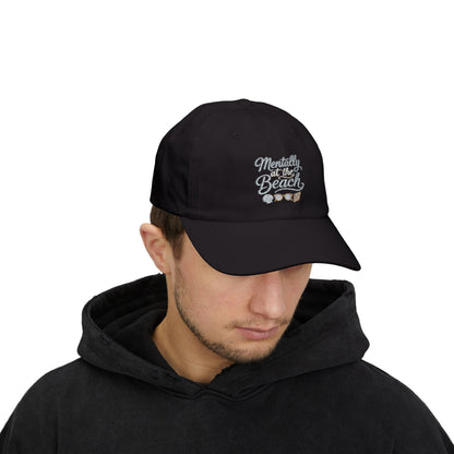 Mentally at the Beach Dad Cap | Embroidered Hat