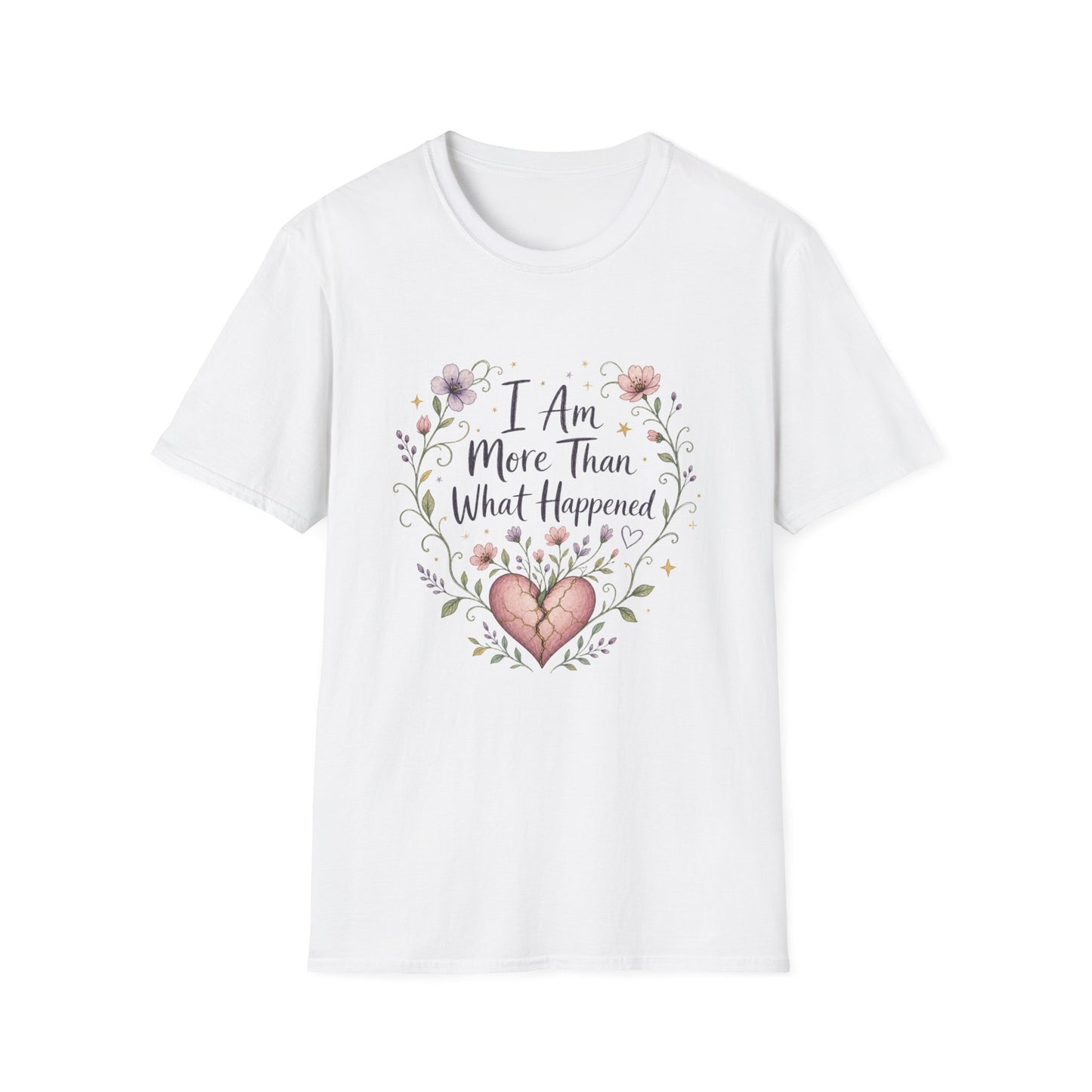 I Am More Than What Happened T-Shirt | Abuse Survivor Inspiration