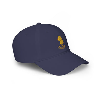 Golden Retriever Silhouette Baseball Cap | 'Golden Days' embroidered
