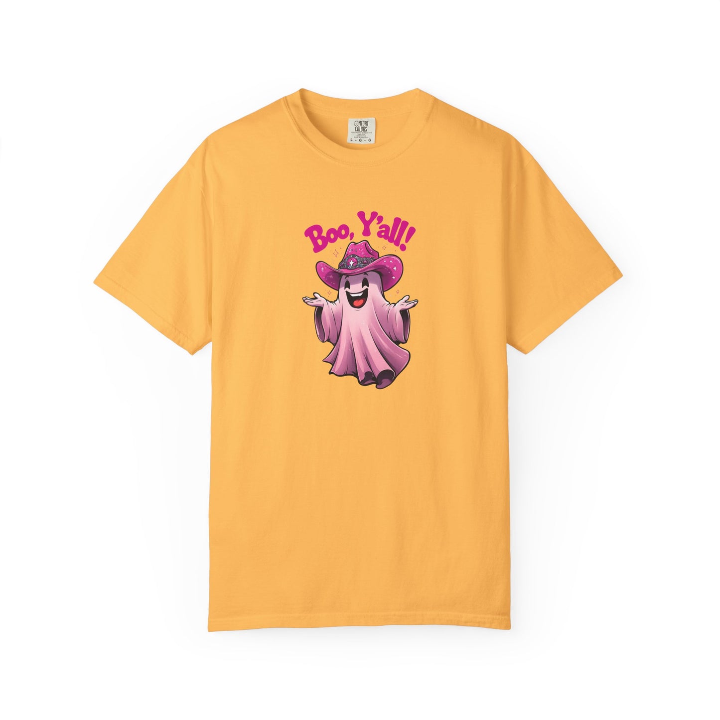 Boo Y'all Ghost T-Shirt, Fun Halloween Tee, Unisex Shirt, Cute Ghost Apparel, Spooky Season Outfit