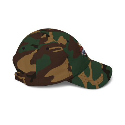 Blessed Unbothered Freedom Cap | Patriotic Faith Dad Cap