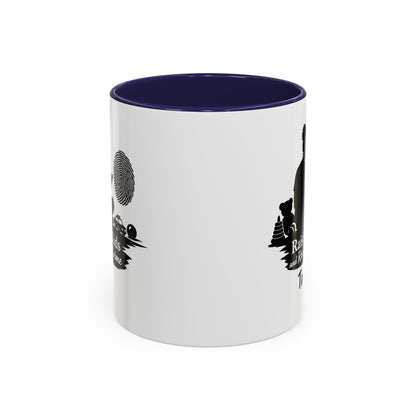 Raising Kids and Reading Crime Mug | Accent Coffee Mug