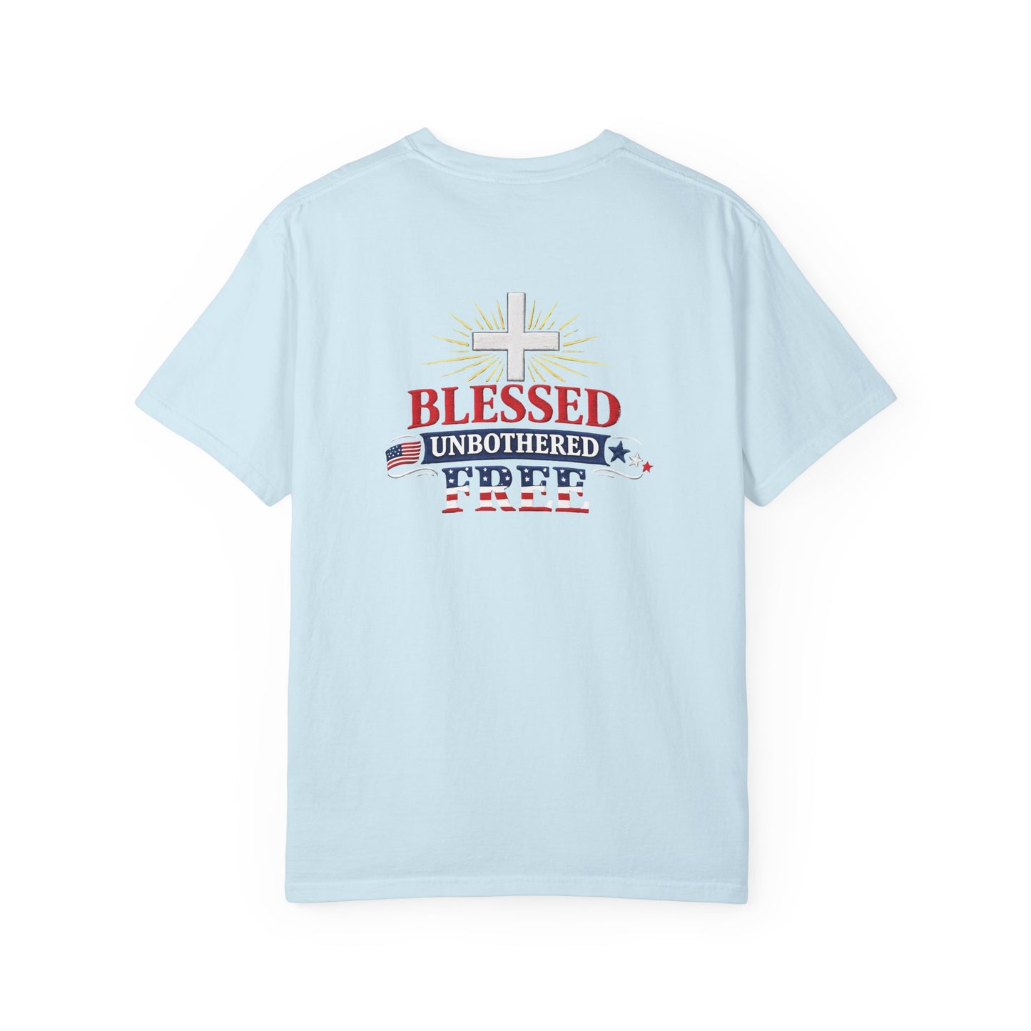 Blessed Unbothered Free cross | T-shirt