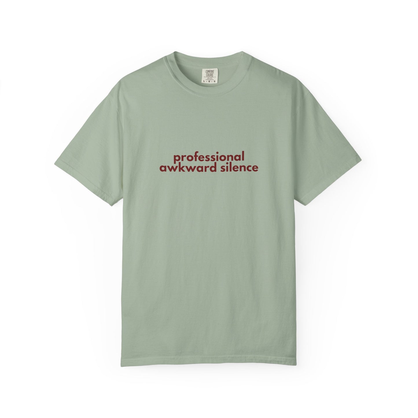 Professional Awkward Silence T-Shirt | Introvert Funny Quote