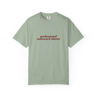 Professional Awkward Silence T-Shirt | Introvert Funny Quote