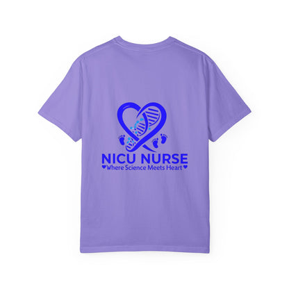 NICU Nurse Love T-Shirt, Personalized Unisex Tee, Heartbeat Tee, Gift for Nurses, Custom Nurse Shirt
