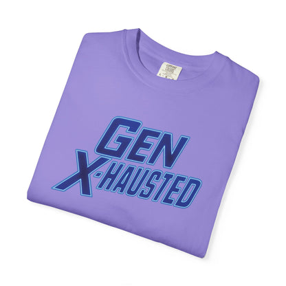 Gen X=Hausted Unisex T-Shirt, Vintage Style Tee, Funny Gift for Gen X, Casual Wear, Humor Shirt