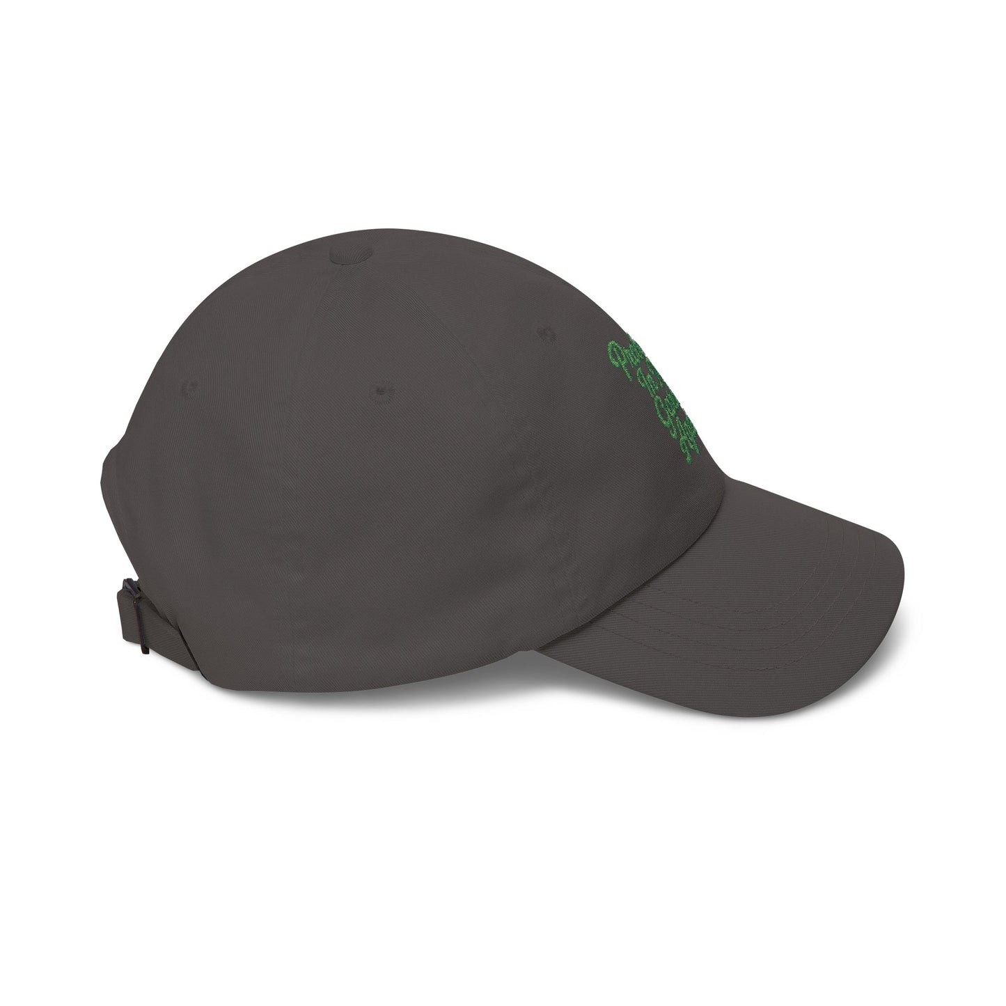 Probably In The Garden Again Dad Cap | Embroidered Floral Script hat