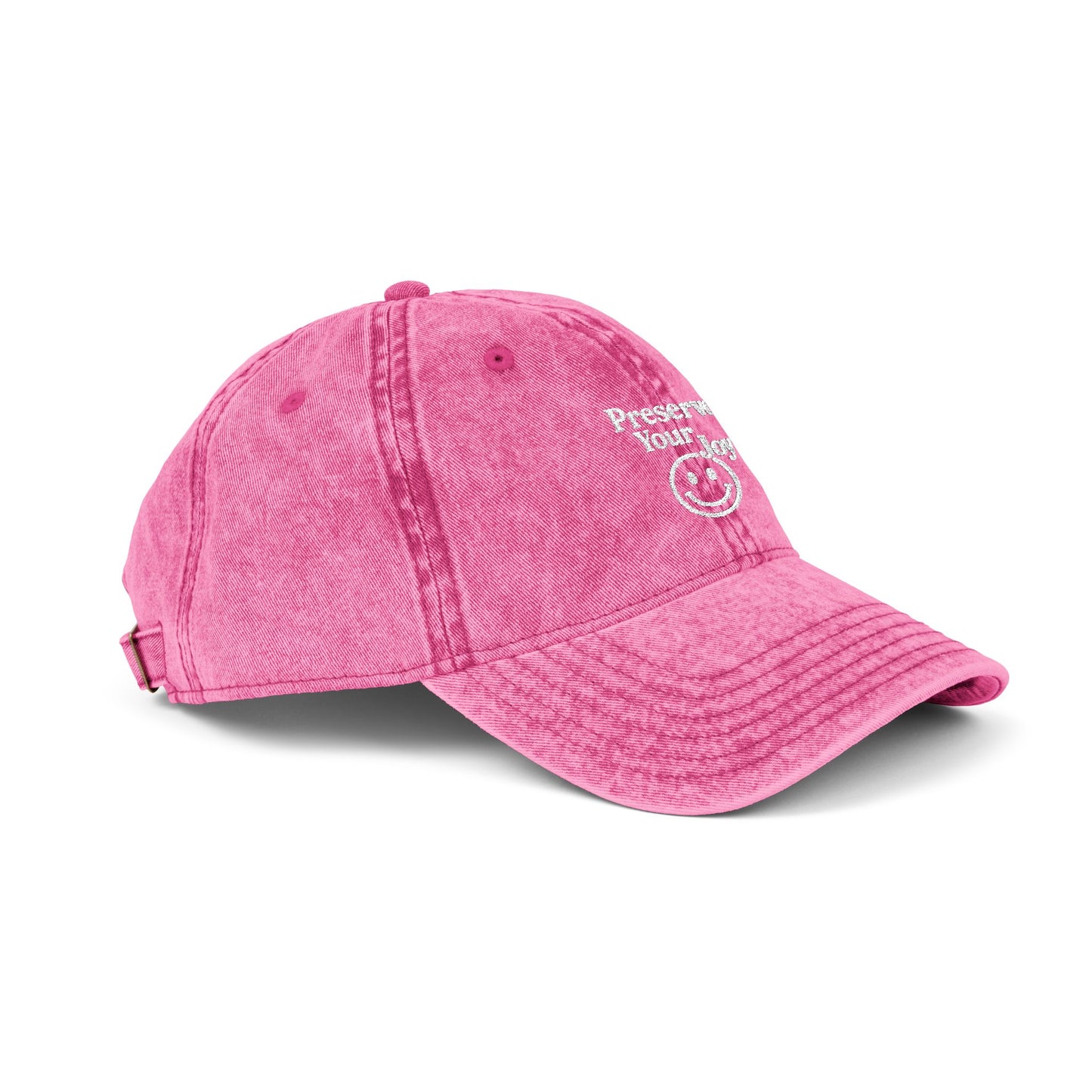 Embroidered Cap, Vintage Baseball Hat Protect Your Joy, Dad Hat, Retro Cap, Distressed Hat, Women's Cap, Gift for Him, Summer Hat