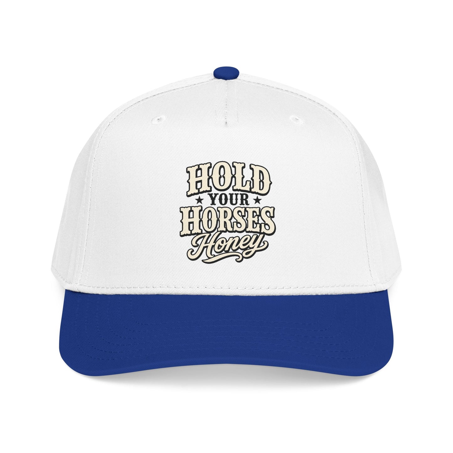 Hold Your Horses Honey Mid Profile Baseball Cap | Western Rodeo Cowboy