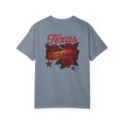 Texas Blessed Unisex Garment-Dyed T-shirt | Casual Tee for Everyday Wear, Perfect Gift for Texas Lovers, Birthday, and Celebrations, [...]